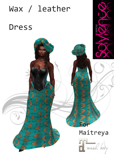 Solylence: Leather / Wax Dress
