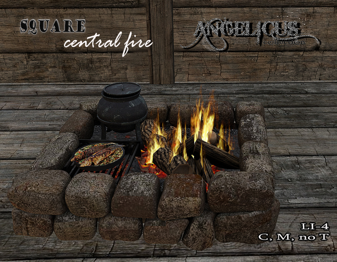 ::ANGELICUS:: Small square central fire
