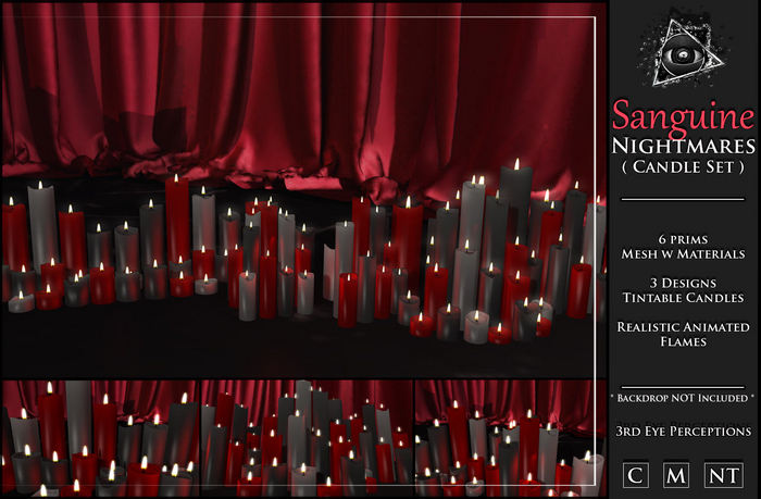 Sanguine Nightmares Candle Set