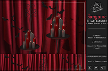 Sanguine Nightmares Wall Sconce Set