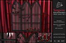 Sanguine Nightmares Wall Shelfs
