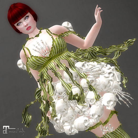 * Endora * Green Outfit *