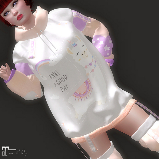 * Jessica * Orange & Purple Outfit * 