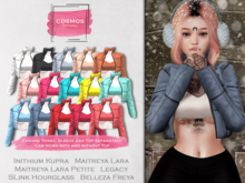 [COSMOS] Tessa Puffer Jacket Suede / 15 Colors Fatpack Demo