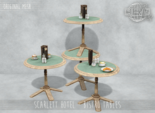 -DRD- Scarlett Hotel - Bistro tables (add)
