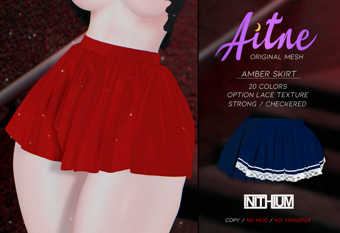 .Aitne. Amber skirt - blue