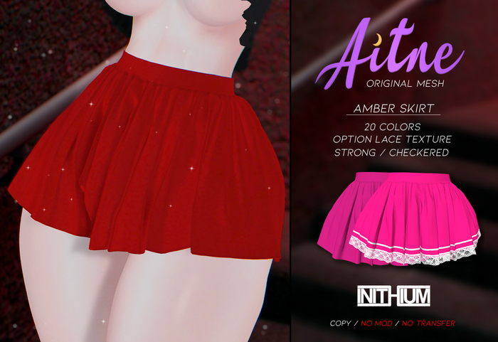 .Aitne. Amber skirt - fuchsia