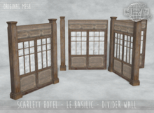 -DRD- Scarlett Hotel - Le Basilic - Divider wall (add)