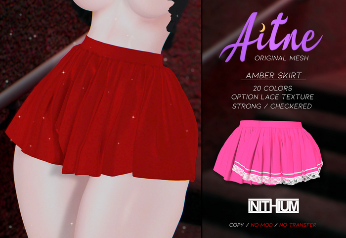 .Aitne. Amber skirt - pink