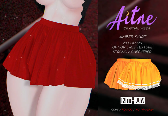 .Aitne. Amber skirt - Orange
