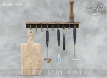 -DRD- Scarlett Hotel - Kitchen - Utensil shelf (add)
