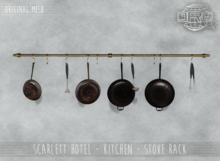 -DRD- Scarlett Hotel - Kitchen - Stove rack (add)