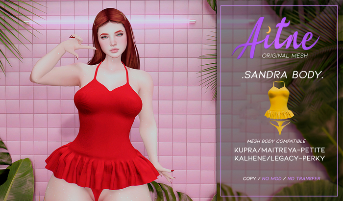 .Aitne. Sandra body YELLOW 