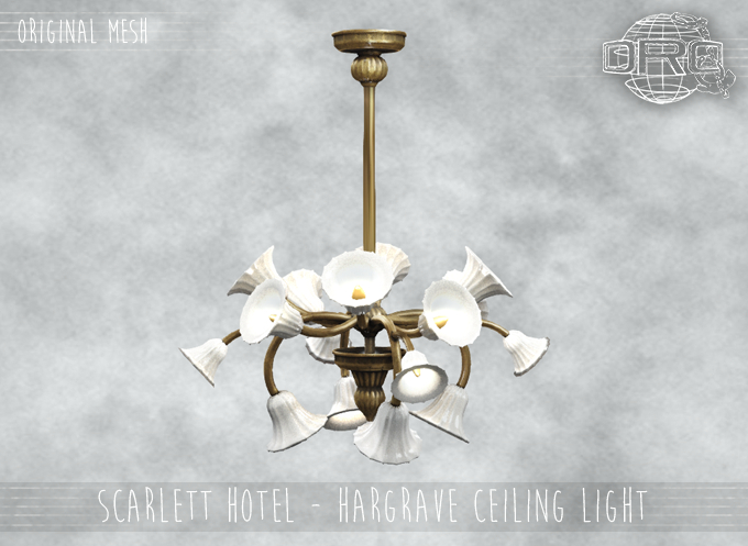 -DRD- Scarlett Hotel - Hargrave ceiling Light (add)