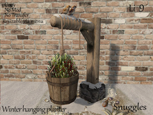 Winter hanging planter By Snuggles 