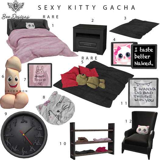 Bee Designs Sexy Kitty gacha 11
