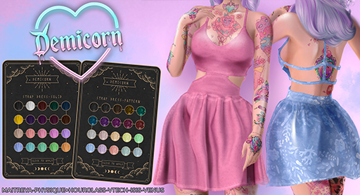 {Demicorn} Belle Dress - Pattern Pack