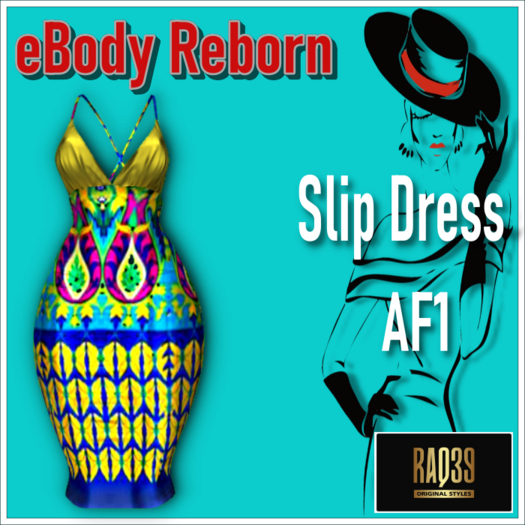 REBORN SLIP DRESS AF1
