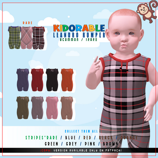 {K} Leandro Romper - / TD & BB / Fatpack *Copy