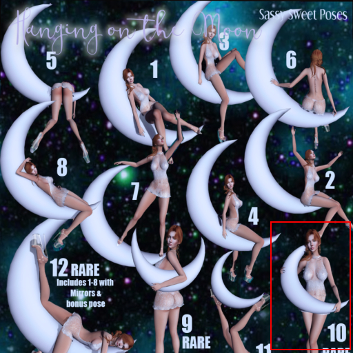 10 Hanging on the Moon RARE