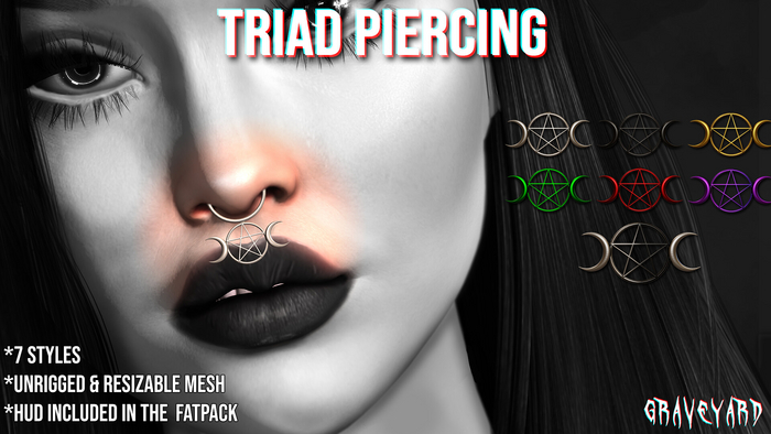 [ GRAVEYARD ] Triad Piercing