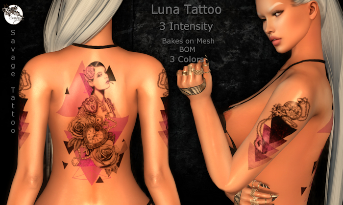 Savage - Luna Tattoo - Add.