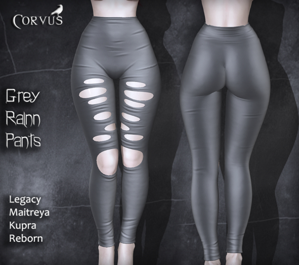 Corvus : Grey Rainn Pants