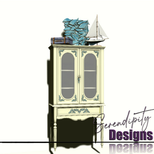 Serendipity Designs - Sag Harbor Curio Cabinet