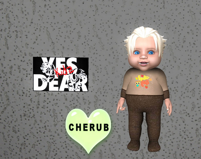 YES DEAR KID'S Hello Fall bodysuit