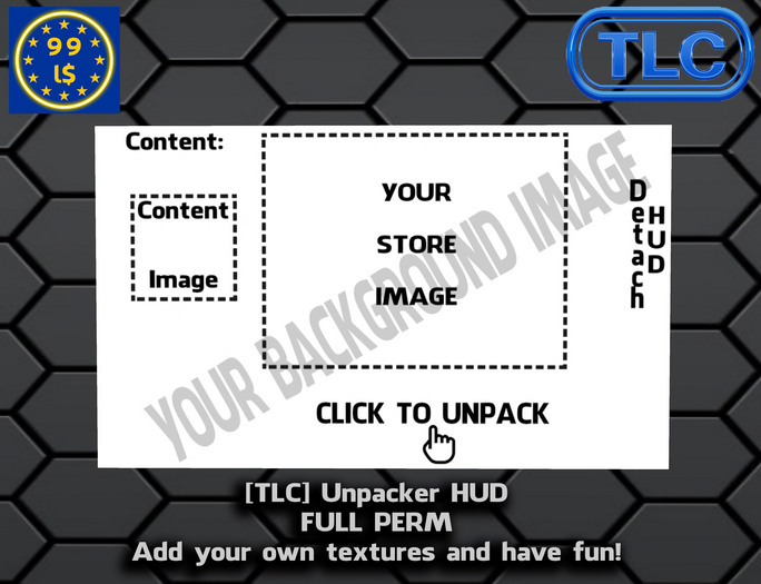 [TLC] Unpacker HUD FULL PERM *HUD*