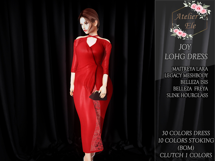 {AE}  JOY LONG DRESS