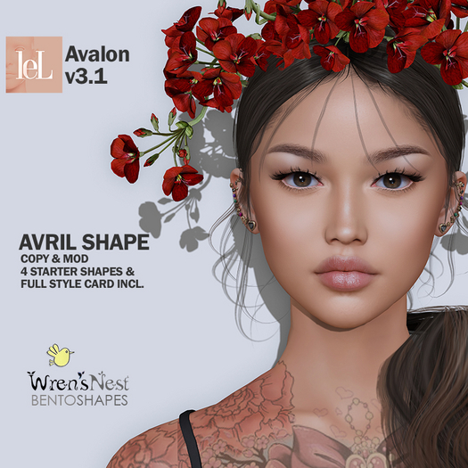 LELUTKA AVALON SHAPE - { wren's nest } - Avril