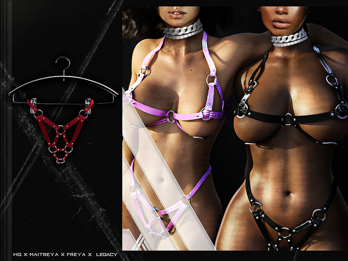 PxN."INDYA" Panties //Red//