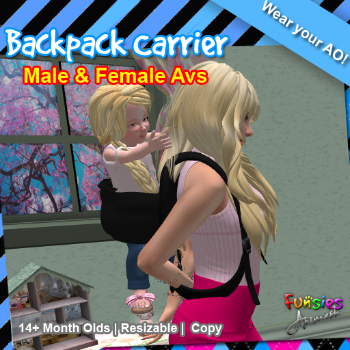 FUNSIES Animesh Backpack Carrier (BOXED)