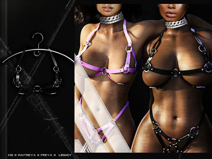 PxN."INDYA" Bra //Black// 