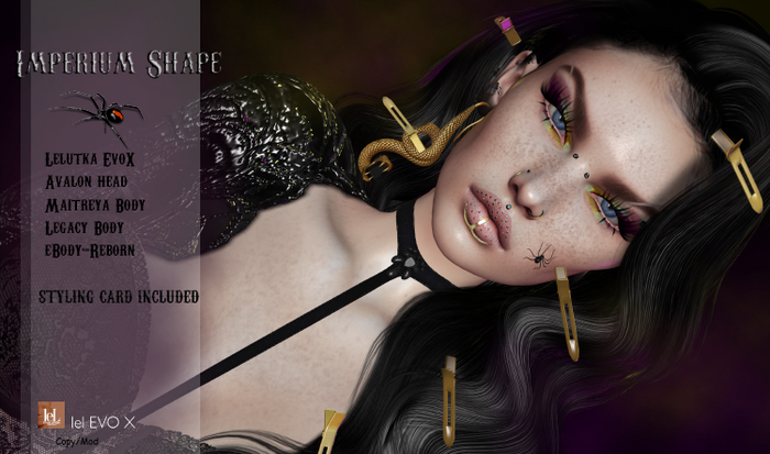 +ARANA+ Imperium Shape- AVALON Lelutka EvoX