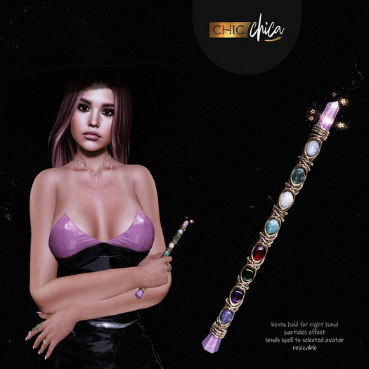 :::ChicChica::: Crystal Wand