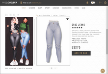 .miss chelsea. Cruz Jeans Sky