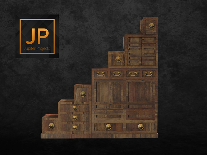 1. Rustica - cabinet brown