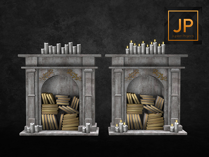 6. Rustica fireplaces (boxed) RARE