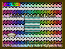 Crochet Wave Stripe Alpha Seamless Texture Set