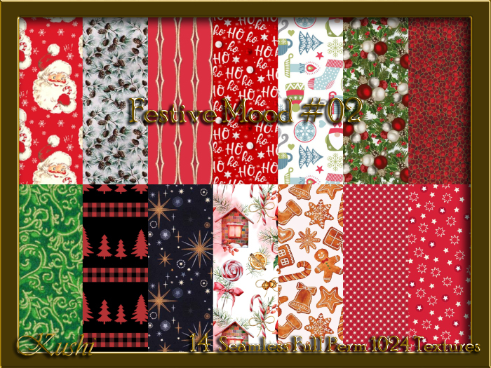 Festive Mood #02 Seamless Texture Set