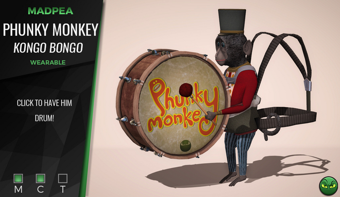 MadPea Phunky Monkey - Kongo Bongo