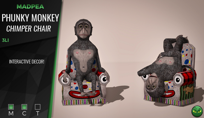 MadPea Phunky Monkey - Chimper Chair