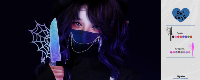 {Nyaru} - Rui Knife - Solids