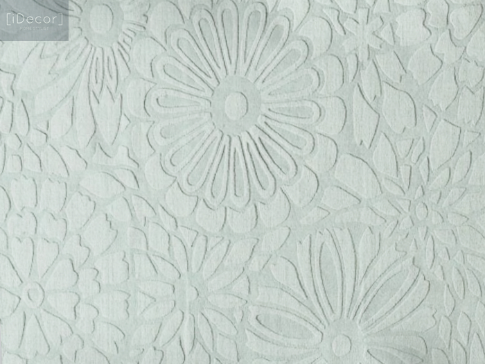 [iDecor] Carpet Teal  Flower