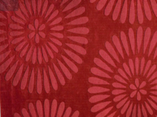[iDecor] Carpet Red Floras