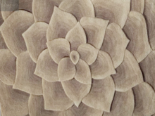 [iDecor] Carpet Nude Flower