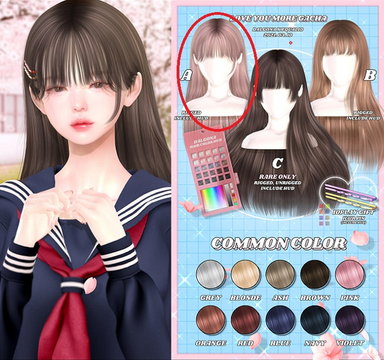 DALGONA - Love You More GACHA - A (pink)