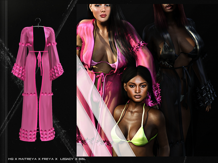 PLX. "PHNYX"  Robe // Pink // 
